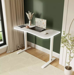 XR Living Oka RGB LED App Control Office Desk 110x55cm White | Gaming Computer