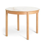 Lex Wooden 4 Seater Dining Table - Oak | Minimalist Scandi Style