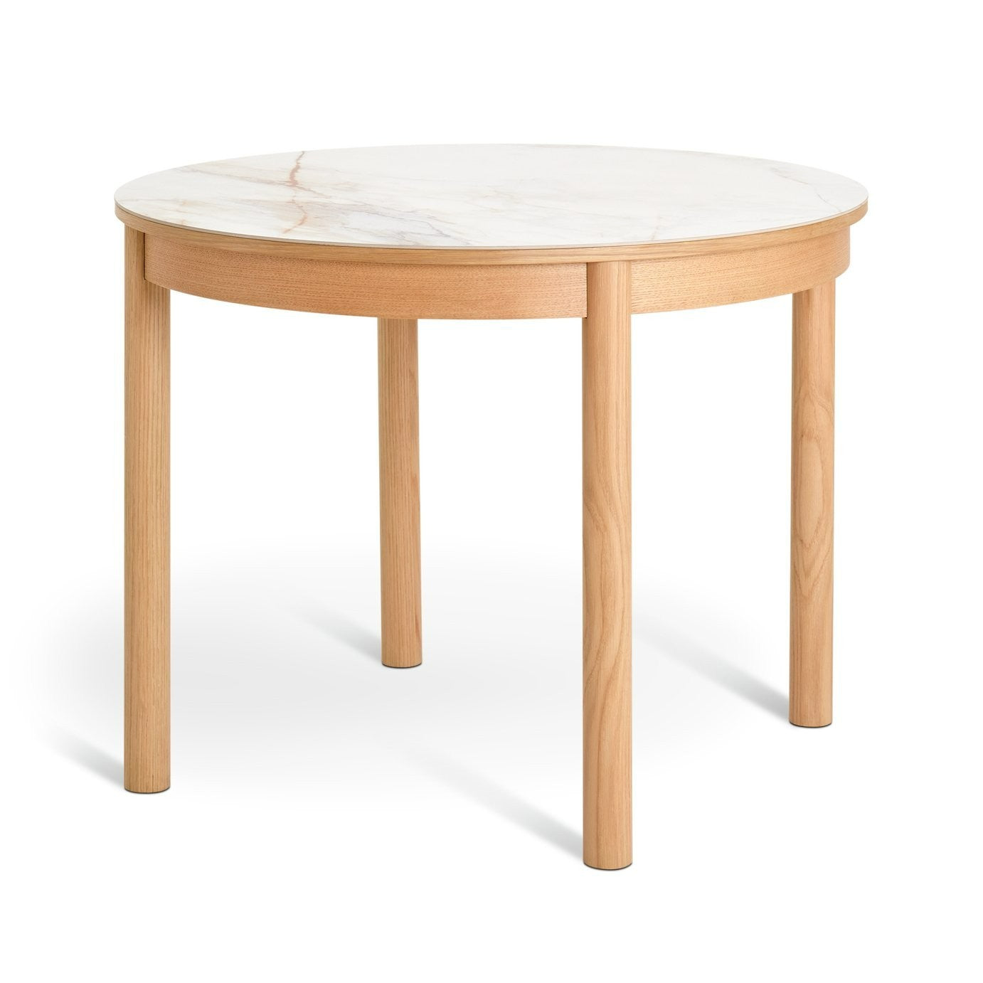 Lex Wooden 4 Seater Dining Table - Oak | Minimalist Scandi Style