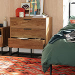 Nomad 3 Drawer Chest - Oak Effect | Organized Clothing Space