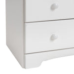 Home Nordic 2 Door 2 Drawer Wardrobe - White | Scandinavian Interior Style