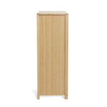 Eave 2 Door Bamboo Cabinet - Natural | Multi-purpose storage cabinet