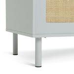 Monica 2 Door Wardrobe - Grey | Compact grey wardrobe