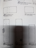 Malibu 3 Door 4 Drawer Mirror Wardrobe - Grey ( B Grade 47161 - 47170 )