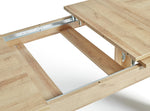 Home Miami Extending 6 - 8 Seater Table - Oak Effect | Large dining table