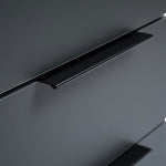 Hallingford 3 Drawer Bedside Table - Anthracite