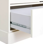 Home Kensington 5 Drawer Chest Ivory | Bedroom Storage Furniture Unit
