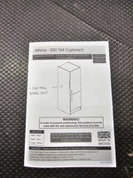Home Athina 500mm Fitted Kitchen Tall Unit - White ( B Grade )