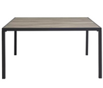 Colmar 8 Seater Space Saving Metal Patio Set-Grey (B GRADE)