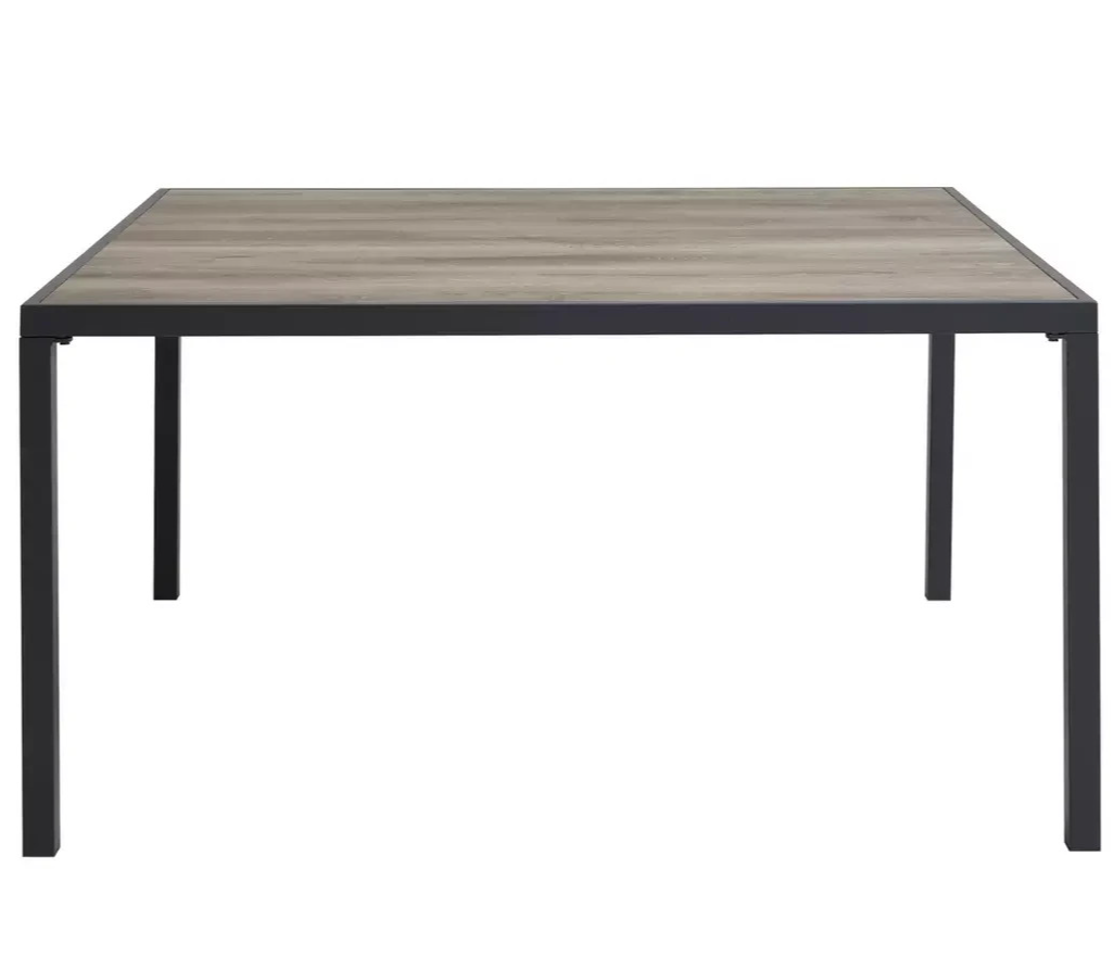 Colmar 8 Seater Space Saving Metal Patio Set-Grey (B GRADE)