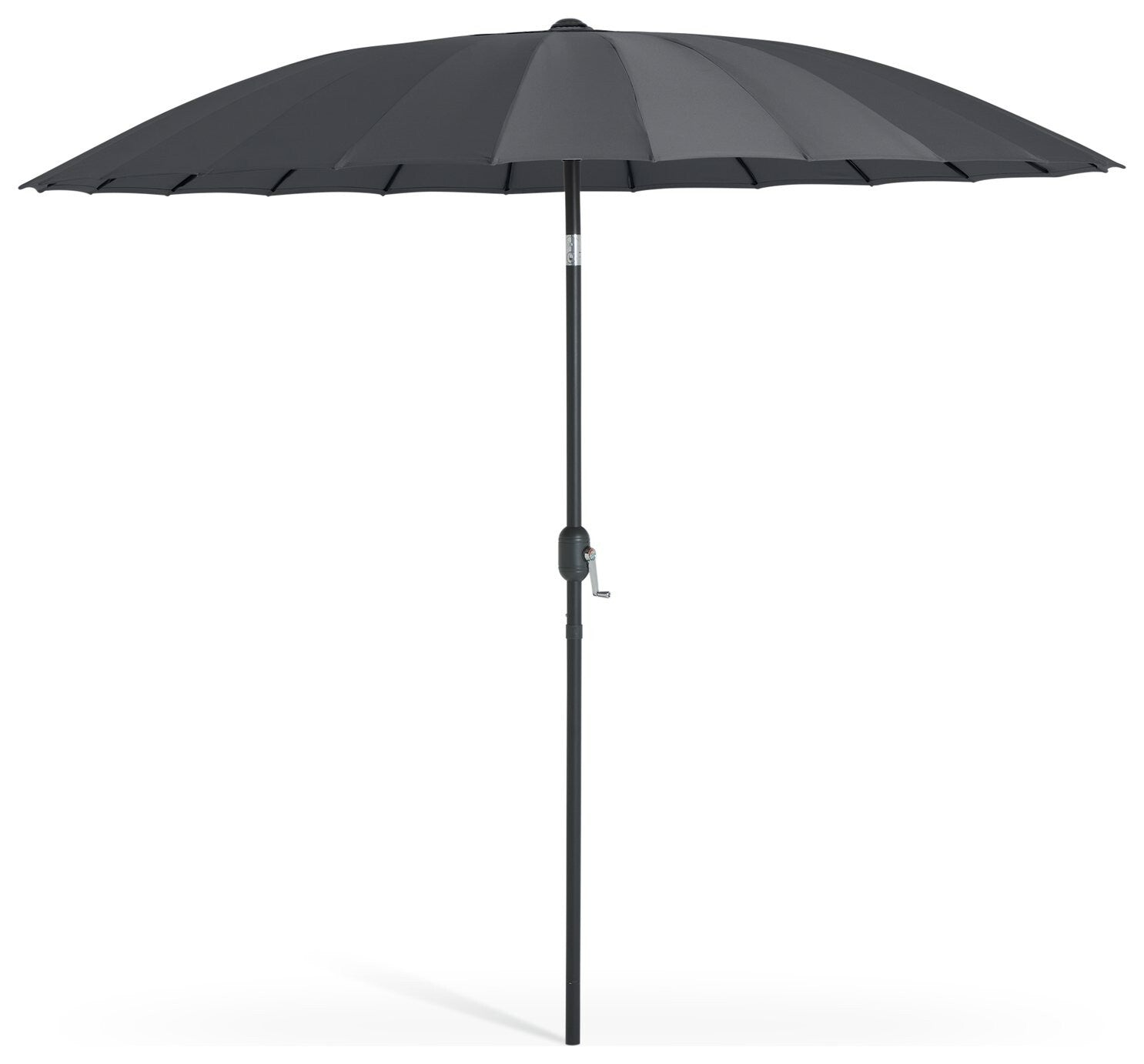 Shanghai 2.7m Garden Parasol - Grey