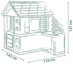 Smoby Nature Playhouse and Kitchen | Playhouse with Kitchen