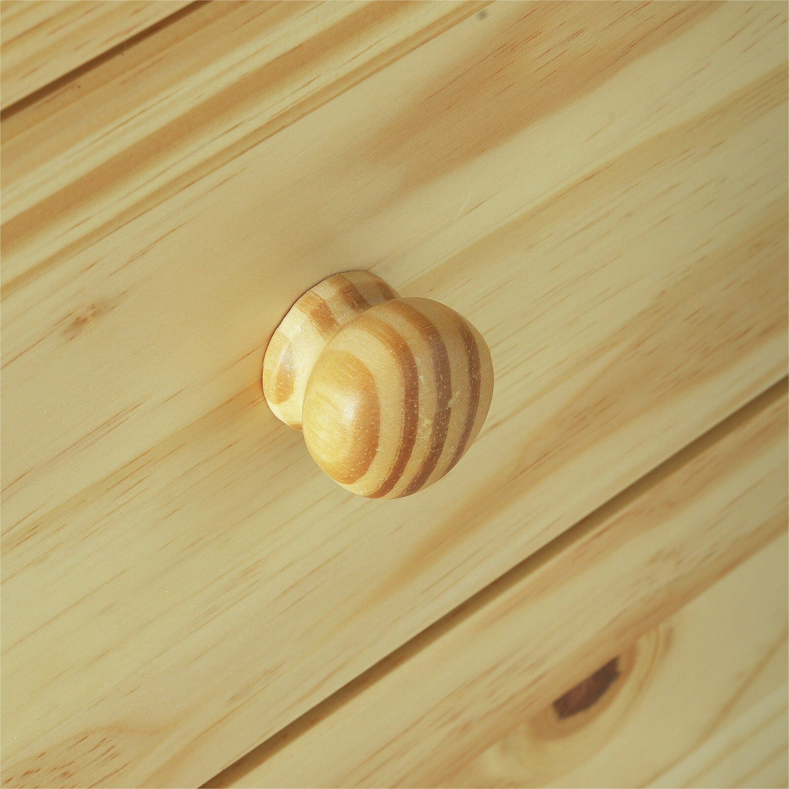 Scandinavia 5 Drawer Chest - Pine