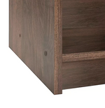 Home Maine TV Unit Walnut | Modern Living Room TV Stand Cabinet Furniture
