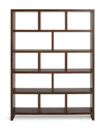 Hopkins Tall Bookcase - Walnut | walnut shelving unit
