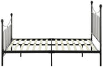 Habitat Home Clara Double Metal Bed Frame - Black | Frame with Mattress Bedroom