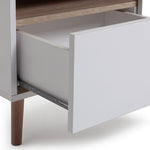 Skandi 3 Drawer TV Unit - White