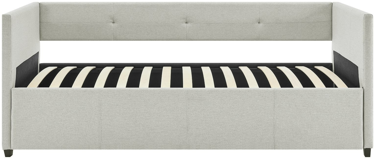 Home Tamara Trundle Day Bed - Natural | Sofa bed for small rooms
