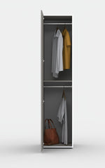 Atlas 1 Door Wardrobe - Oak (B Grade)