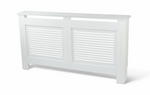 Habitat Austin Large Radiator Cover - White | Heater Cover Box Grill Panel