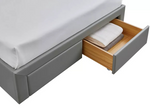 Lavendon 4 Drawer Kingsize Bed Frame - Grey (B Grade 1062)