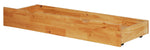 Aspley Single Wooden Drawer - Oak Stain | Oak stained drawer box