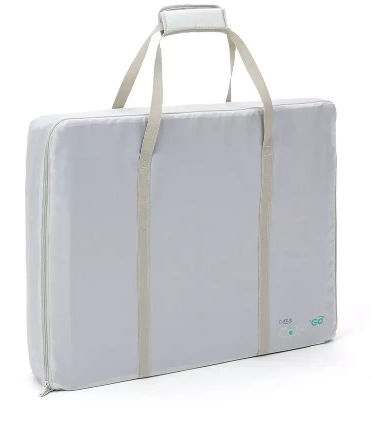 Tutti Bambini CoZee Go Crib Oak Charcoal | Portable Baby Bed & Travel Crib