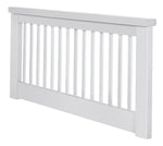 Home Aubrey Small Double Headboard - White | Minimalist white headboard