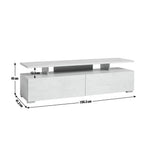 Habitat Floating Top TV Unit - White (B Grade 42785 - 42788 )