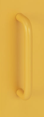 Tall 1 Door 4 Shelf Locker - Mustard | Vibrant Color Accent