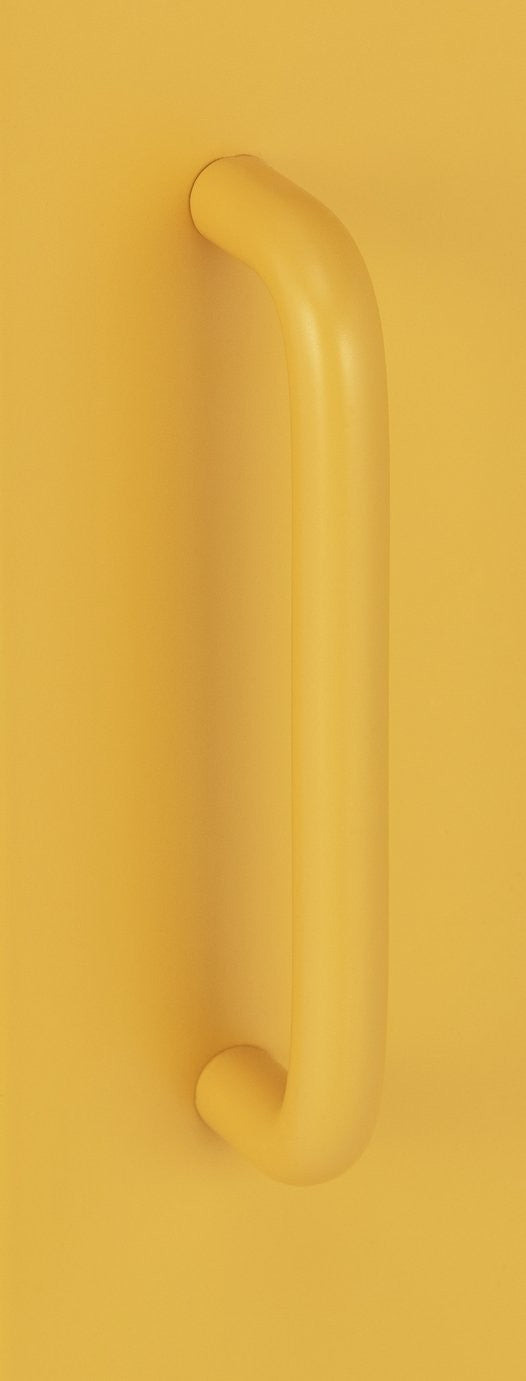 Tall 1 Door 4 Shelf Locker - Mustard | Vibrant Color Accent