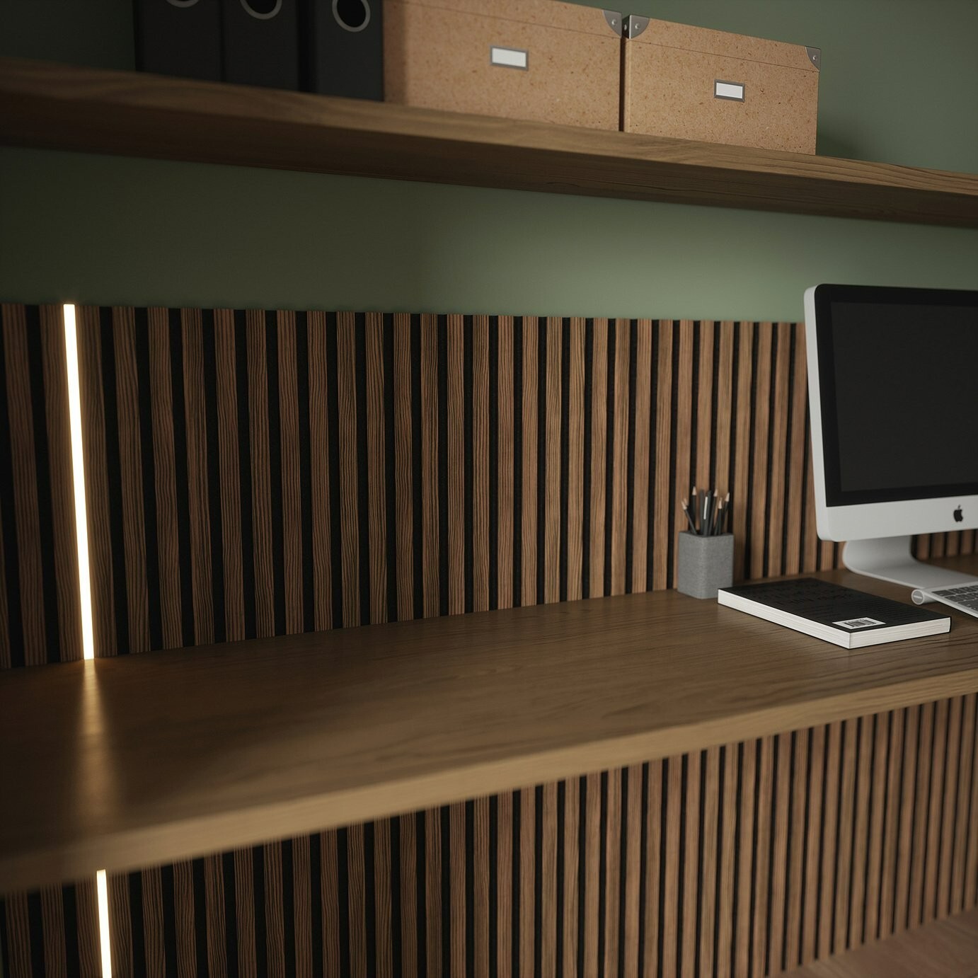 Kraus Acoustic Maple Stripe 1.2 M Wall Panel - Pack of 5