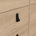 Tvilum Madrid 8 Drawer Chest - Oak | Elegant Storage Feature