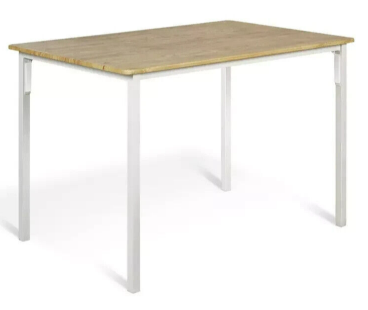 Bolitzo 4 Seater Dining Table - White