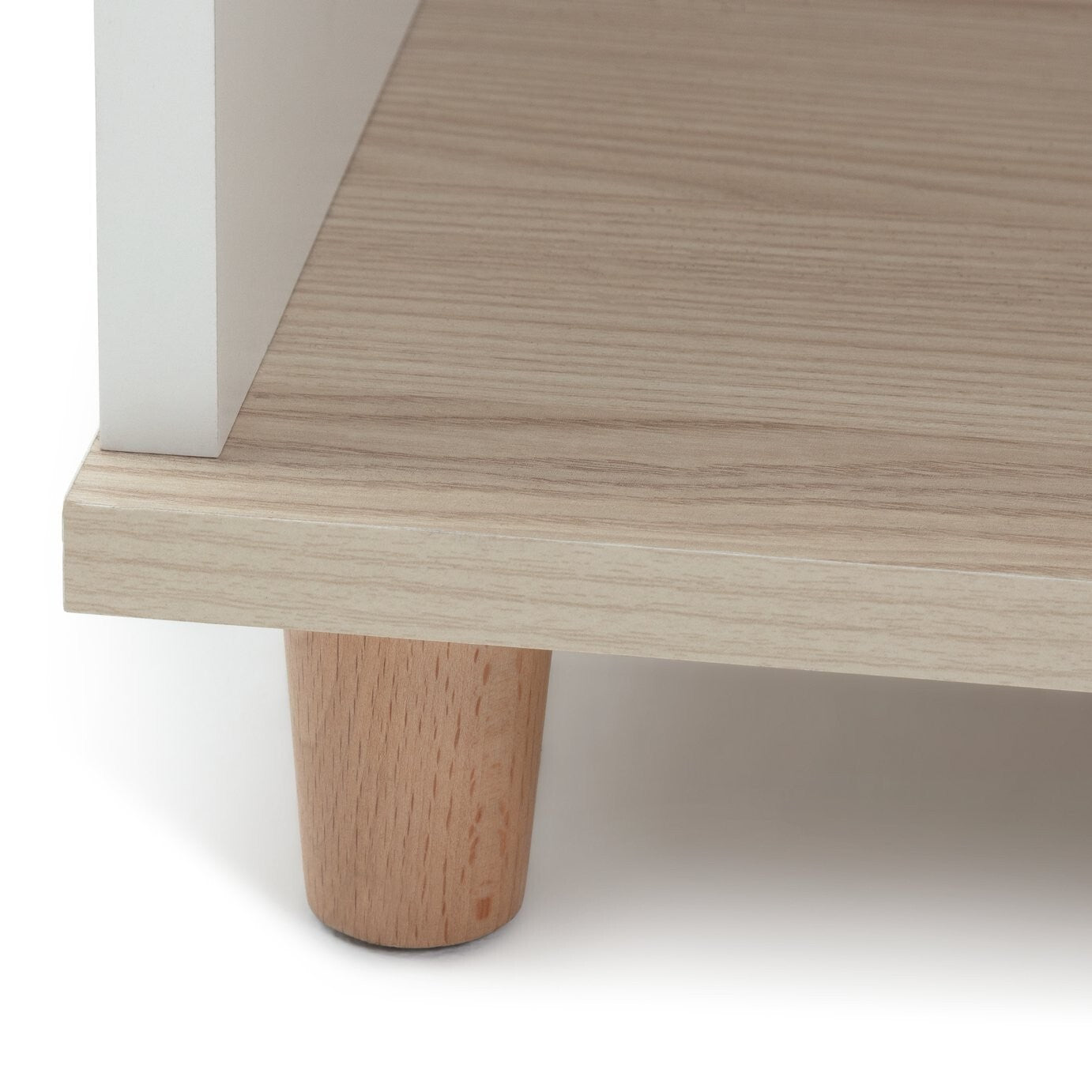 Habitat Kids Melby Deep Bookcase - White & Acacia