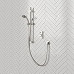 Aqualisa Visage HP/Combi Rear-Fed Single Outlet Chrome Thermostatic Digital Show