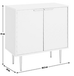Oti 2 Door Sideboard - Champagne (B Grade)