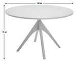 Austin Oak Veneer 4 Seater Dining Table - Natural | Stylish 4seater dining table