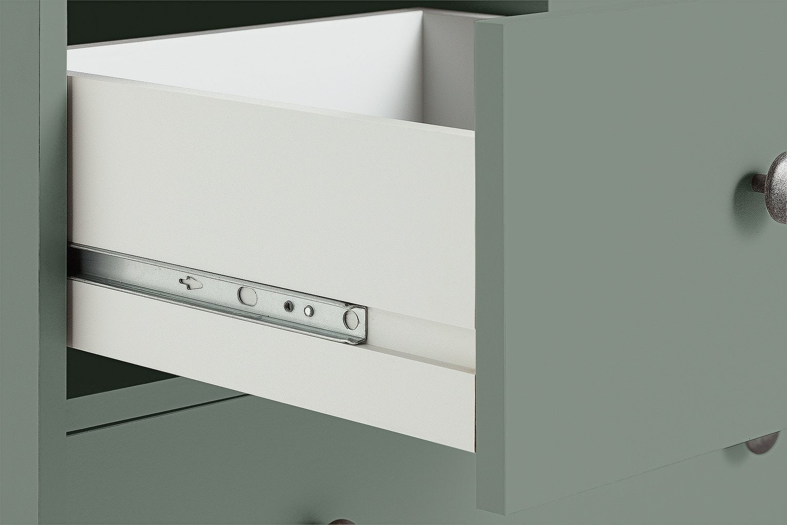 Home Kensington 5 Drawer Chest - Sage Green | Organized Clothing Space