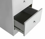 Malibu 3 Drawer Office Desk - White