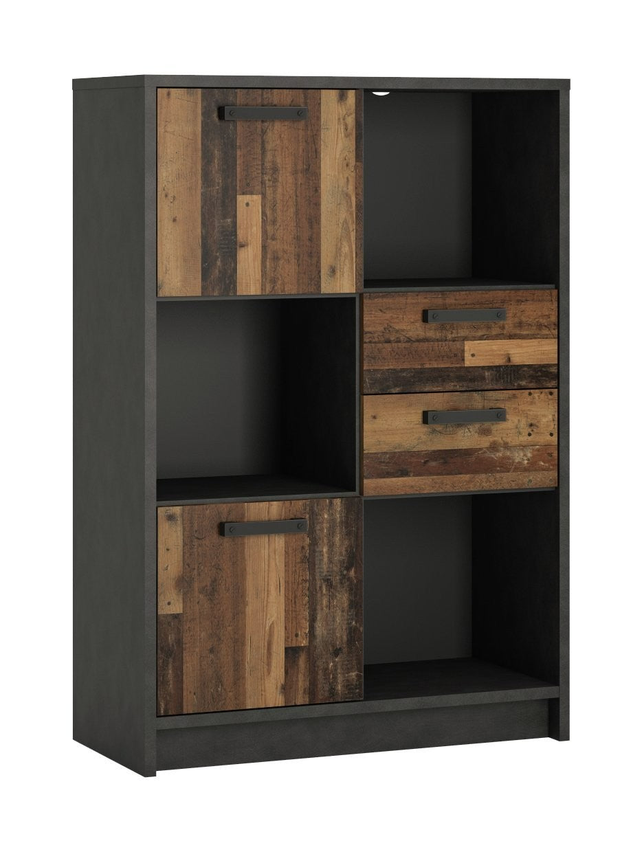 Nubi Deep Bookcase - Wood | Stylish Shelving Design