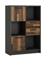 Nubi Deep Bookcase - Wood | Stylish Shelving Design