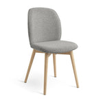 Laurel Pair of Fabric Dining Chairs - Grey | Modern Upholstered Kitchen