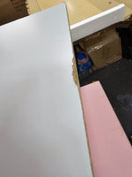 Kids Malibu 2 Door 2 Drawer Wardrobe - Pink & White ( B Grade )