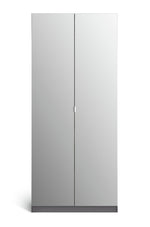 Munich 2 Door Mirror Wardrobe - Anthracite | Modernity Style Walk-In Closet