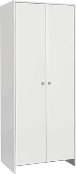 Seville 2 Door Wardrobe - White ( B Grade 35478 - 35479 )