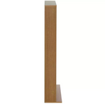 Wide CD and DVD Unit - Oak Effect | Oak Media Storage Shelf Rack for CDs & DVDs