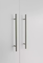 Normandy 2 Door Wardrobe - White ( B Grade 32637 )