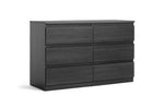 Jenson 6 Drawer Chest - Black Oak Effect (B GRADE 1028)