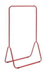 Kids Arnie Clothes Rail Red | Children's Garment Hanging Rail Bedroom Furniture